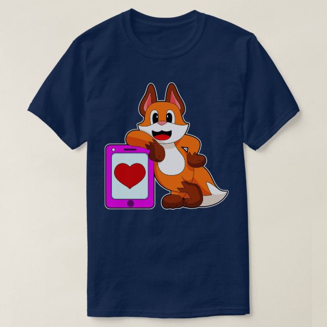 Fox Heart T-Shirt (Design Front)