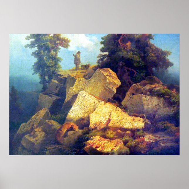 Fox Hunt Josef Navrátil  After 1850   Poster (Front)