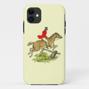 Fox Hunt Jumper Hunter Horse Riding Custom Colour Case-Mate iPhone Case