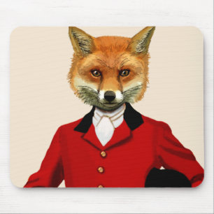 Fox Hunter 2 Portrait 2 Mouse Pad