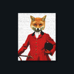 Fox Hunter 2 Portrait Canvas Print<br><div class="desc">Transportation & Travel</div>