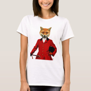 Fox Hunter 2 Portrait T-Shirt