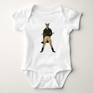 fox Hunting Baby shower Bodysuit