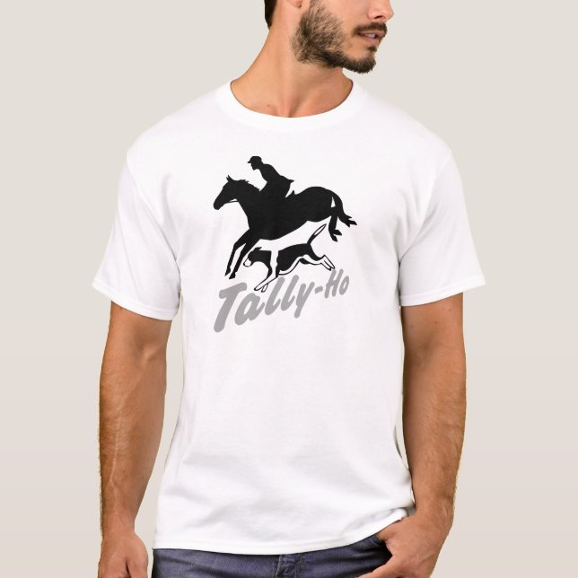 Fox Hunting Tally-Ho T-Shirt (Front)