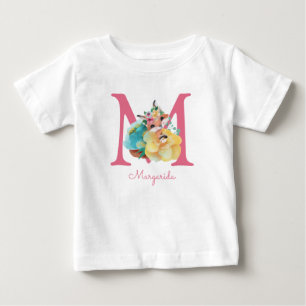 Fox Illustration Mother To Be Of A Baby Girl T-Shirt