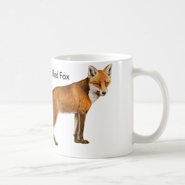 Fox image for Classic-White-Mug Coffee Mug (Right)