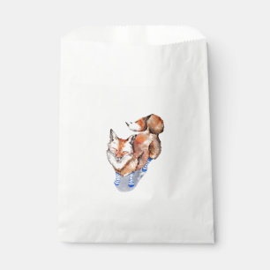 Fox in Socks Favour Bags