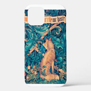 Fox in The Forest, William Morris iPhone 12 Case