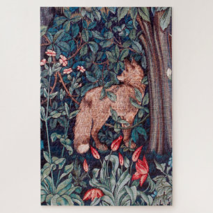 Fox in The Forest, William Morris Jigsaw Puzzle