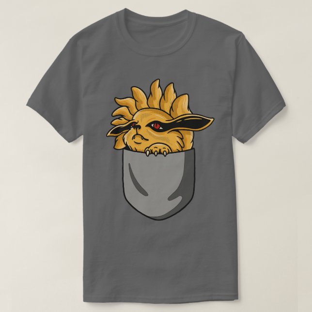 fox in the pocket T-Shirt (Design Front)