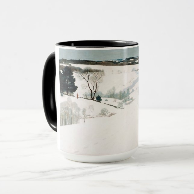 Fox in the Snow, 1935 by Newell Convers Wyeth Mug (Front Left)