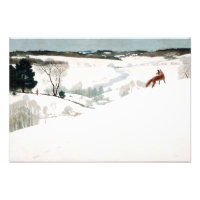 Fox in the Snow, 1935 by Newell Convers Wyeth