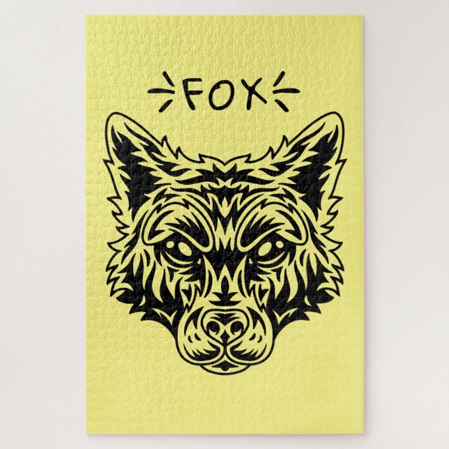 Fox Jigsaw Puzzle (Vertical)