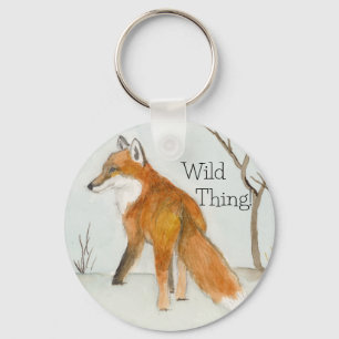 Fox Key Ring