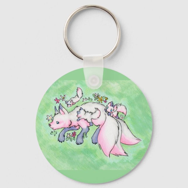 Fox   key ring (Front)