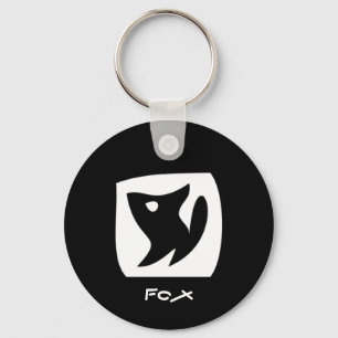 Fox keychain