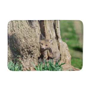 Fox Kit in the Hudson Valley Bath Mat