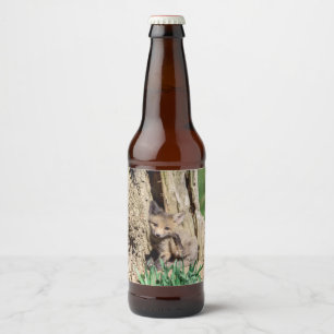 Fox Kit in the Hudson Valley Beer Bottle Label