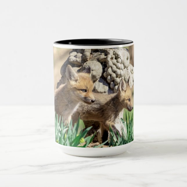 Fox Kits in the Hudson Valley Mug (Center)