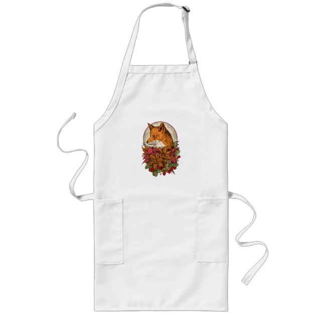 Fox Long Apron (Front)