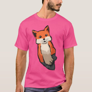 Fox Looking From The Side Red Fox Fox T-Shirt