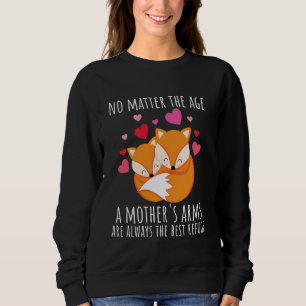 Fox Lover Mum Happy Mother's Day Foxes Animals Sweatshirt