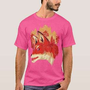 Fox Lover Wildlife Animal Nature Forest Fox T-Shirt