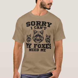 fox lovers 2 T-Shirt
