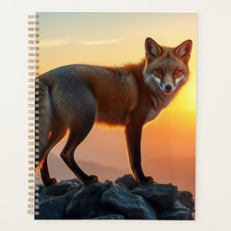 Fox Lovers Personal Journal or Diary Planner