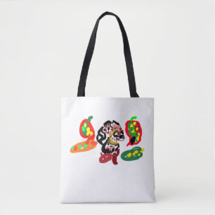 Fox mark autumn tote bag