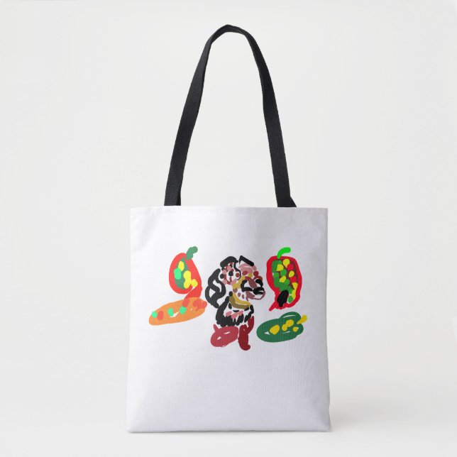 Fox mark autumn  tote bag (Front)