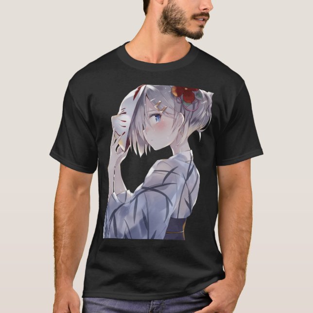 Fox Mask Girl T-Shirt (Front)