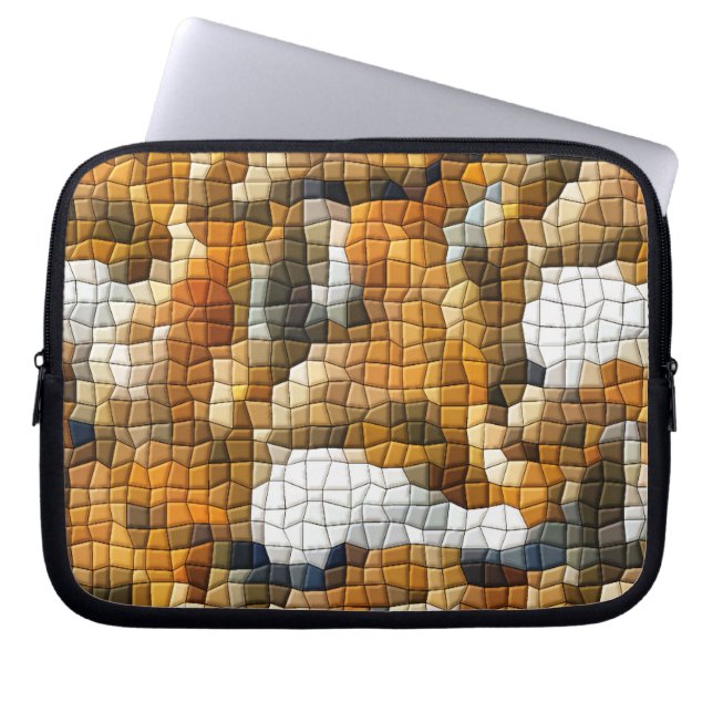 FOX MOSAIC LAPTOP SLEEVE (Front)