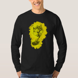 Fox Motif Sly Animal Colourful Forest Animals Desi T-Shirt