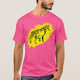 Fox Motif Sly Animal Colourful Forest Animals Foxe T-Shirt
