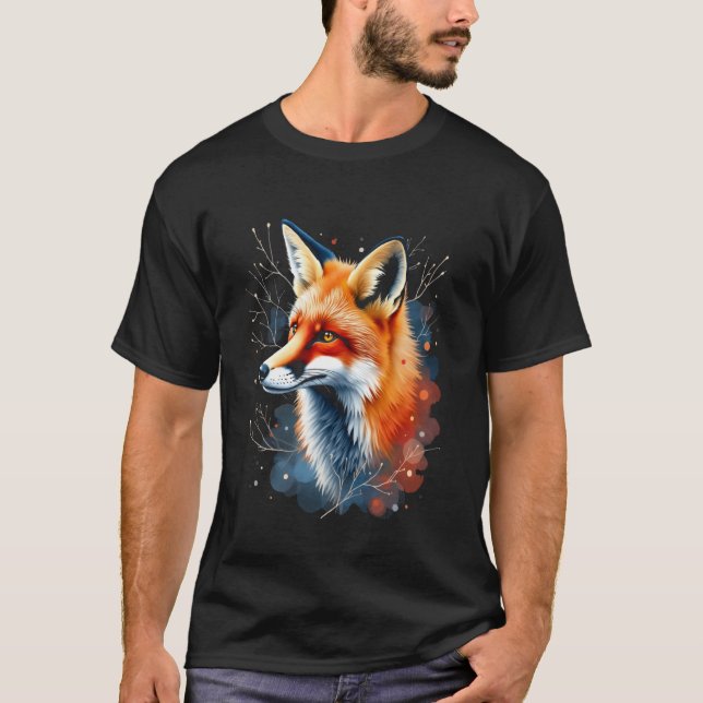 Fox motif T-Shirt (Front)
