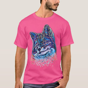 Fox Motif T-Shirt
