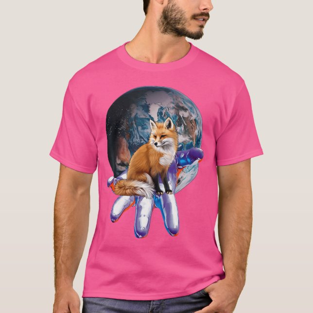 Fox Motif T-Shirt (Front)