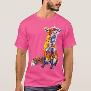 Fox Motif T-Shirt