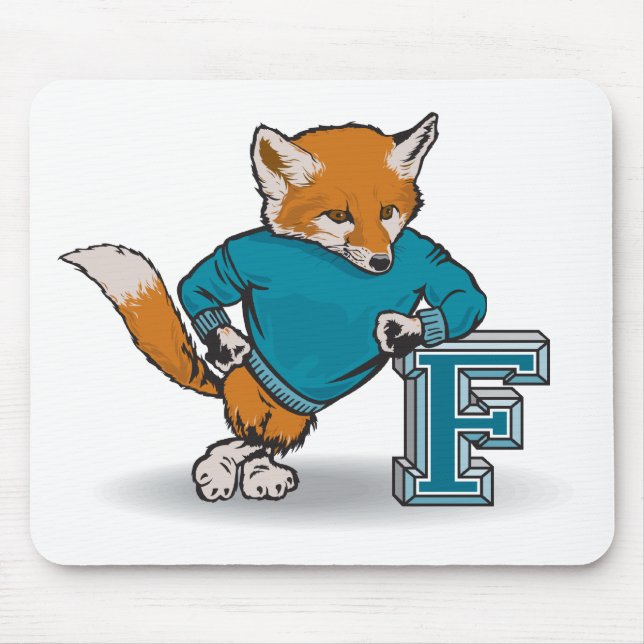 Fox Mouse Pad (Front)