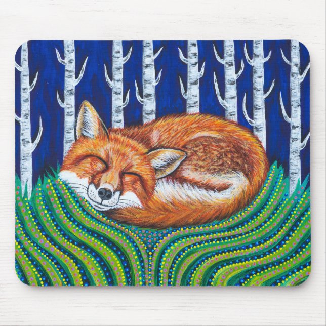 Fox Mouse Pad (Front)