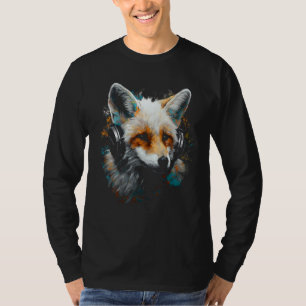 Fox Music  Animal Headphones Fox T-Shirt