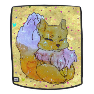 Fox named Dice Backpack