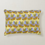 Fox named Dice Decorative Cushion<br><div class="desc">The Lucky Charms they are a group of very lucky and cute Friends of Animals with beautiful and colorful patterns spreading luck as they go along the road of happy life journey. Hi I'm a Fox from the universe of luck and my name is Dice just like the lucky Dice...</div>