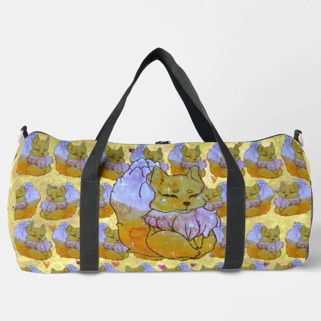 Fox named Dice Duffle Bag (Front)