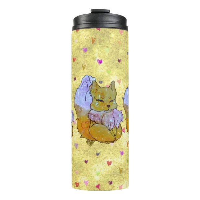 Fox named Dice Thermal Tumbler (Front)