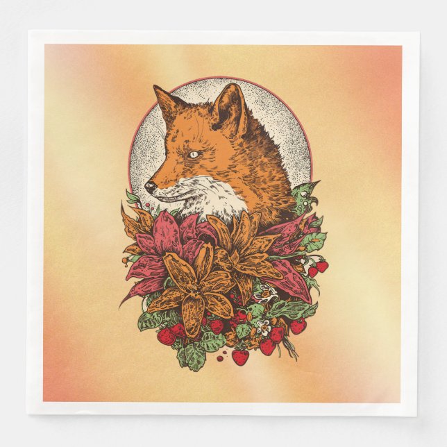 Fox Napkin (Front)