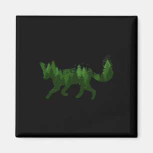 Fox Nature Forest Camping Hiking Hunter Outdoor Gi Magnet