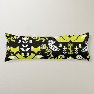 Fox Nordic Scandinavian Folk Art Tablecloth Body Cushion