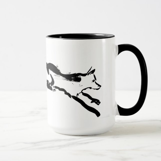 Fox on the Run Mug (Right)